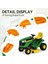 GX23146 John Deere Traktör 107H 107S 92H D100 105 110 120 130 140 150 155 160 170 E100 110 120 Için Park Freni Düğmesi (Yurt Dışından) 5