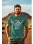 Erling Haaland 9 Numara Forma Fotograf Baskılı Unisex Regular Fit Tişört T-Shirt 1