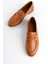 Capone Outfitters  Deri Kadın Loafer 4