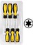 Rıco 003-RK0051 Torx 6lı Tornavida Seti 1