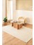 7/24 Sahara Emma Bej 120x180 cm Salon Mutfak Halısı Yolluk Kilim 1