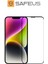 iPhone 14 Tam Kaplayan Toz Filtreli Ekran Koruyucu Cam 1