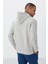 Taş Pamuklu Kalın Içi Tüylü Yumuşak Dokulu Comfort Fit Nakışlı Erkek Sweatshirt - 88419 5