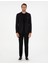 Erkek Siyah Slim Fit Kumaş Pantolon 50296135-VR046 3