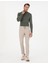 Erkek Bej Slim Fit Kanvas Pantolon 50295934-Vr011 3