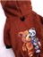 Bearrobo Içi Polarlı Kahverengi %100 Pamuk Kumaş Köpek Kıyafeti Kapüşonlu Sweatshirt 3