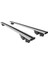 Land Rover Freelander (L314) 1998-2006 Arası İle Uyumlu Hook Model Ara Atkı Tavan Barı Gri 2 Adet 1