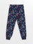 Lcw Kids Bisiklet Yaka Baskılı Uzun Kollu Polar Erkek Çocuk Pijama Takımı 4