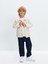 Lcw Kids Beli Lastikli Basic Gabardin Erkek Çocuk Pantolon 2