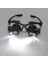 Gözlük Modeli 10X 15X 20X 25X Lens,2led Işıklı,büyüteç 2