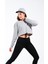 724501_SIGNATURE Style Kadın Kordon Bağlamalı Yuvarlak Yaka Crop Sweatshirt 1