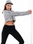 724501_SIGNATURE Style Kadın Kordon Bağlamalı Yuvarlak Yaka Crop Sweatshirt 2