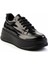 Siyah Rugan Kadın Sneaker K01924041508 3
