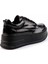 Siyah Rugan Kadın Sneaker K01924041508 4