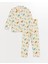Lcw Baby Baskılı Polo Yaka Uzun Kollu Baskılı Erkek Bebek Pijama Takımı 1