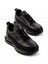 Siyah Napa Hakiki Deri Erkek Sneaker E01347036843 1