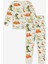 Lcw Baby Baskılı Bisiklet Yaka Uzun Kollu Baskılı Erkek Bebek Pijama Takımı 1