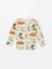 Lcw Baby Baskılı Bisiklet Yaka Uzun Kollu Baskılı Erkek Bebek Pijama Takımı 2