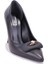 DZA07-1170600 Siyah Stiletto Topuklu Kadın Ayakkabı 1