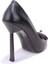 DZA07-1170600 Siyah Stiletto Topuklu Kadın Ayakkabı 4