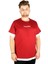 Büyük Beden T-Shirt Byaka Perfect Match 21156 Bordo 1