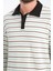 R-5839 Polo Yaka Uzun Kol Çizgili Örme Sweat 5