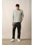R-5838 Bisiklet Yaka Uzun Kol Örme Sweatshirt 1