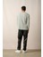 R-5838 Bisiklet Yaka Uzun Kol Örme Sweatshirt 5