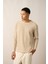 R-5838 Bisiklet Yaka Uzun Kol Örme Sweatshirt 3