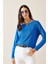 Saks Kayık Yaka Viskon Bluz 5KXK2-49021-15 3