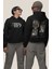 Unisex Ttpd 2024 Albüm Sırt Baskılı Kapüşonlu Sweatshirt, Oversize Taylor Swift Baskılı Hoodie 2