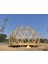 Jeodezik Kubbe - Geodesic Dome 7m Opuntia Ahşap Strüktür Ve Bağlantı Parçası Seti 5