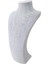 Beren Kolye & Gerdanlık Sergileme Mankeni Gri Süet 32 cm 2.boy 1