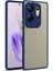 Infinix Zero 30 X6731B Kılıf Hux Arkası Buğulu Sert Mika + Ekran Koruyucu 1