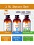 3’lü Set Yüz Serumu Hyaluronik Asit Serum + Vitamin C Serum + Retinol Serum, Facial Serum Skin Care Trio 30 ml 1