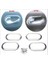 Renault Megane 2 Krom Iç Kapı Kolu Çerçeve 4 Kapı 2002 - 2009 Paslanmaz Çelik 5