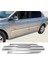 Renault Megane 2 Krom Yan Kapı Çıtası 4 Parça 2002-2009 Arası Paslanmaz Çelik (Geniş-Uzun) 1