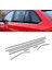 Skoda Rapid Spaceback Krom Cam Çıtası 8 Prç. 2013 ve Üzeri Paslanmaz Çelik 1