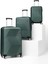 Suitcase Abs 3'lü Haki Yeşil Lüx Valiz Seyahat Seti 600.07-SET 1