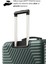 Suitcase Abs 3'lü Haki Yeşil Lüx Valiz Seyahat Seti 600.07-SET 4
