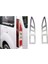 Citroen Berlingo Uyumlu Krom Stop Çerçeve 2 Parça 2008-2012 Arası Paslanmaz Çelik 1