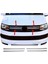 Vw T6 Transporter Krom Ön Panjur 4 Parça 2015 ve Üzeri Paslanmaz Çelik Trendline Uyumlu 1