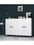 Çok Amaçlı Dolap Banyo&Mutfak&Kiler&Balkon 120 cm Beyaz 1