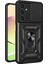 Samsung Galaxy A05S Kılıf Yüzüklü Sürgülü Kamera Korumalı Pars + Ekran Koruyucu 1