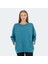 VIKENTI SW Kadın Oversize Sweatshirt Petrol 1