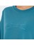 VIKENTI SW Kadın Oversize Sweatshirt Petrol 4