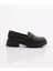 2854 Kadin Metal Aksesuarli Loafer Ayakkabi 1