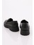 2854 Kadin Metal Aksesuarli Loafer Ayakkabi 3