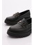 2854 Kadin Metal Aksesuarli Loafer Ayakkabi 4