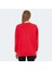 VIKENTI SW Kadın Oversize Sweatshirt Kırmızı 2
